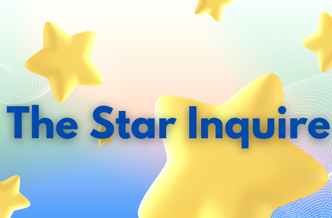 the star inquire text with stars